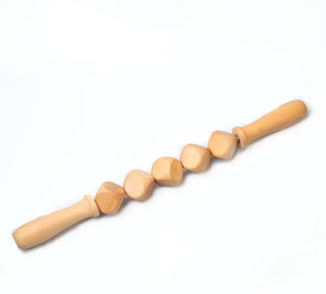 Birch Wood Cellulite Massage Roller Kit